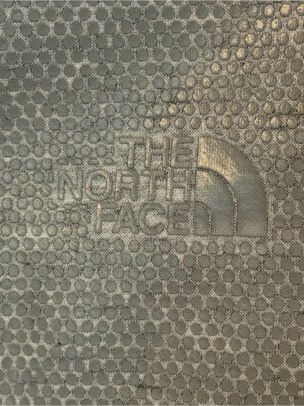 The North Face Men's Light Gray Zip-Up Sweater Jacket